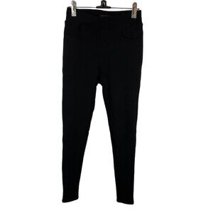 Dearcocoli fleece lined black denim pants size F+